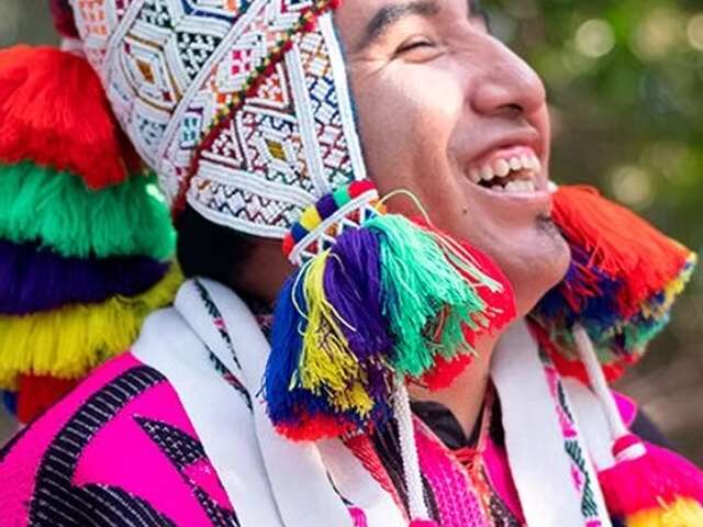 CINÉ RENCONTRE AVEC NICOLAS PAUCCAR CALCINA, REPRÉSENTANT Q'ERO, DERNIÈRE COMMUNAUTÉ INCA