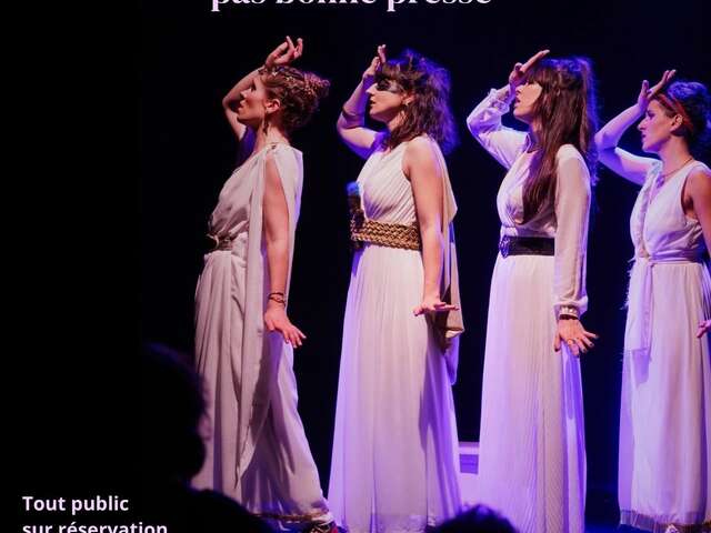 SPECTACLE LES DIVASKETS - « LES FEMMES DE LA MYTHOLOGIE N’ONT PAS BONNE PRESSE »