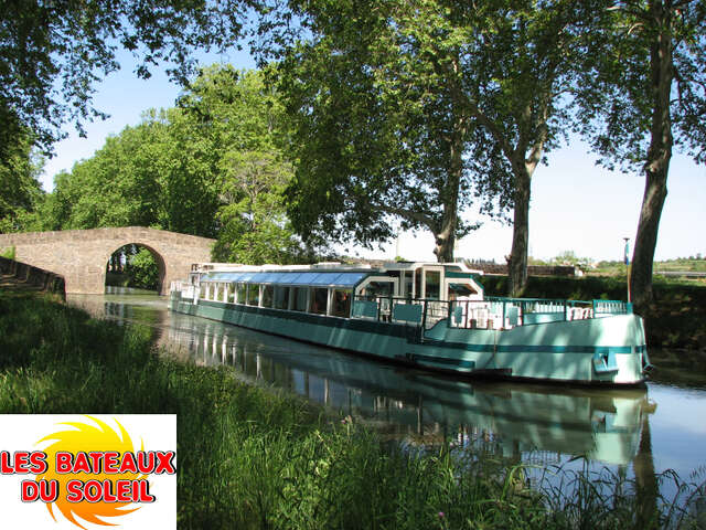 CROISIÈRE-REPAS SUR LE CANAL DU MIDI AVEC LES BATEAUX DU SOLEIL