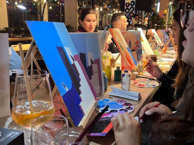 PAINT & DRINK AU JOST