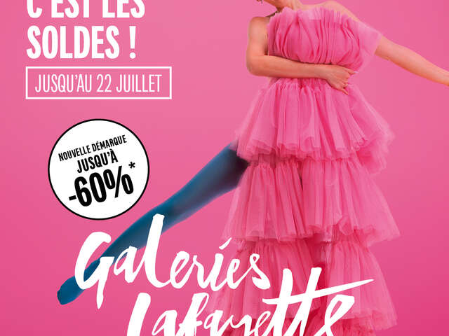 SOLDES D'ÉTÉ AUX GALERIES LAFAYETTE