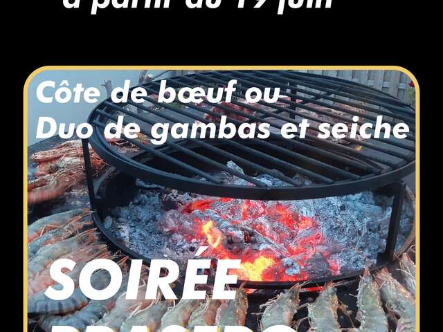 SOIRÉE BRASERO - LE TRÈFLE ROUGE