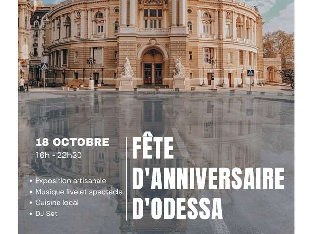 FÊTE D'ANNIVERSAIRE D'ODESSA