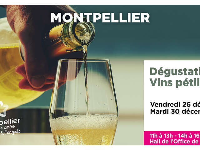 DÉGUSTATIONS DE VINS PÉTILLANTS À L'OFFICE DE TOURISME