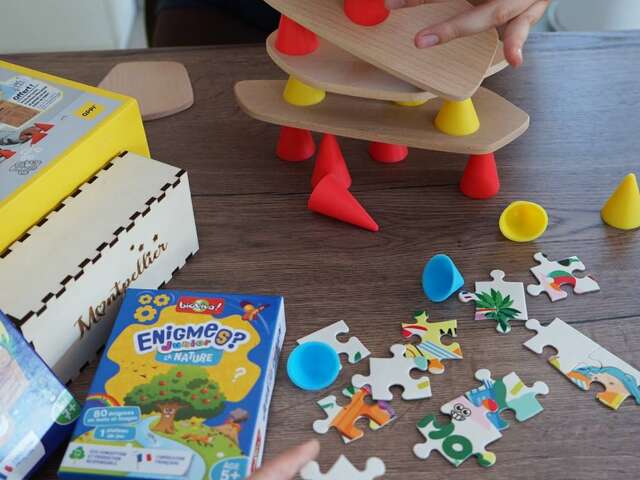 ANIMATION JEUX ÉDUCATIFS À L'OFFICE DE TOURISME