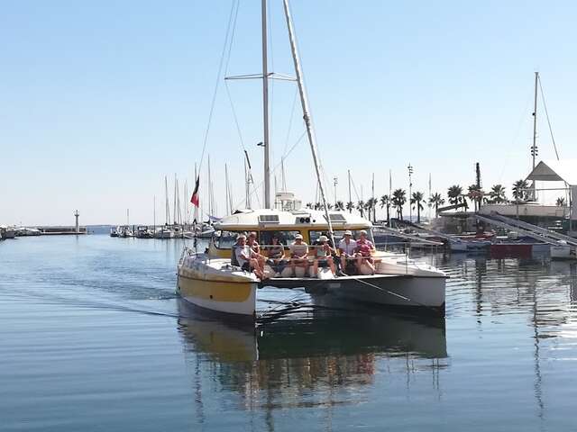 SORTIE CATAMARAN : PARC À HUÎTRES AVEC LE MANSATHAU
