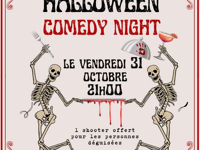 STAND UP HALLOWEEN AU MELICE - COMEDY NIGHT