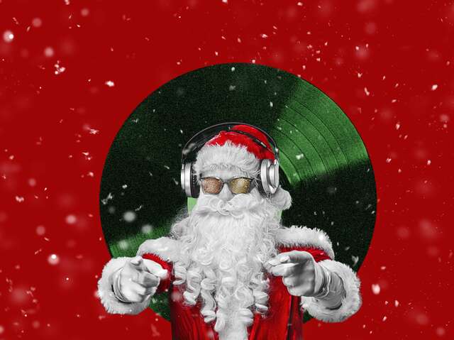 Boum géante de Noël disco