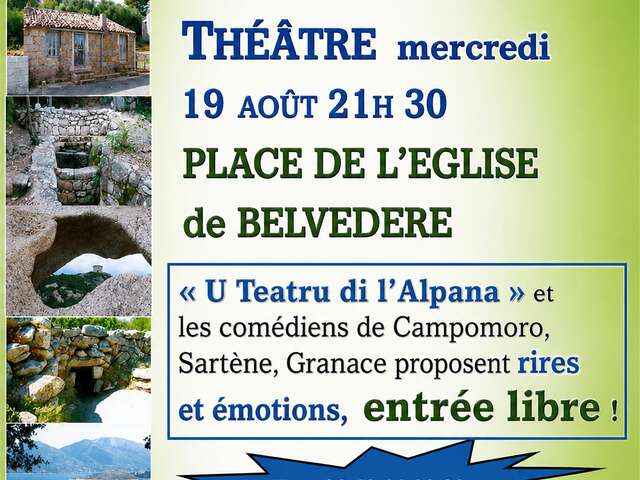 BRIBES DE VIE – SAISON 5 : THÉÂTRE EN PLEIN AIR À BELVÉDÈRE