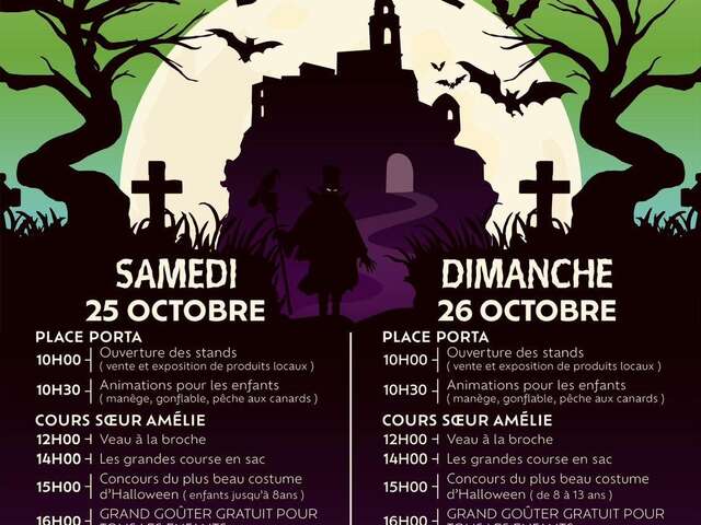 Foire de l'Automne et Halloween à Sartène