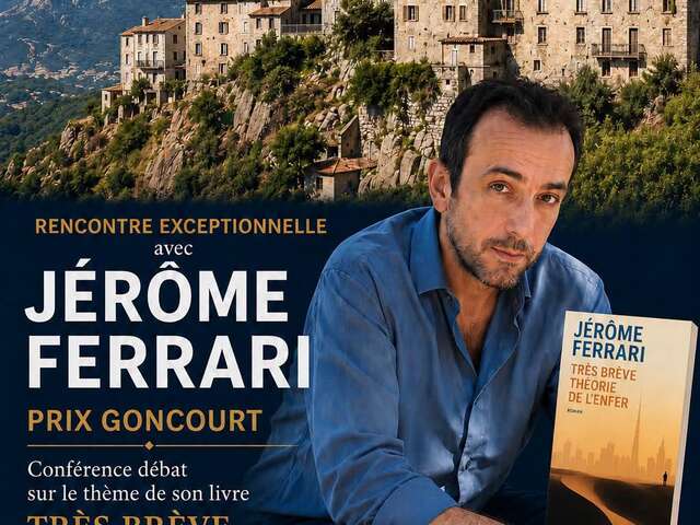 RENCONTRE / DEDICACE AVEC JEROME FERRARI