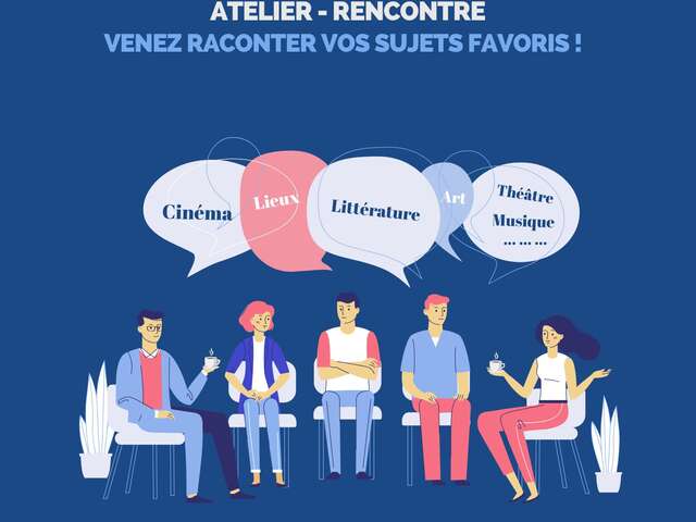 Atelier rencontre à la mediathèque
