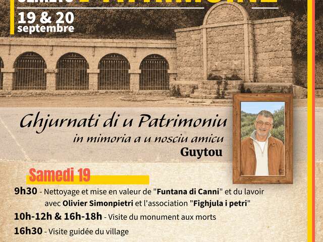 LES JOURNEE DU PATRIMOINE A OLMETO