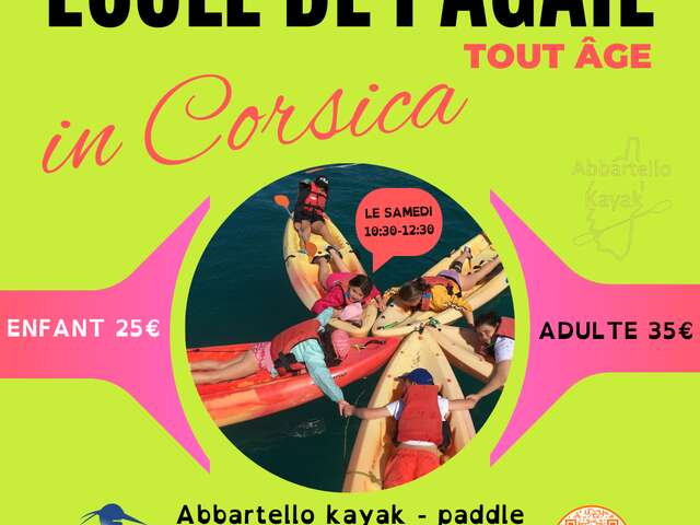 Sorties Kayak - Paddle avec Abbartello Kayak