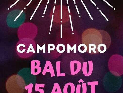 FEU D'ARTIFICE et bal à Campomoro