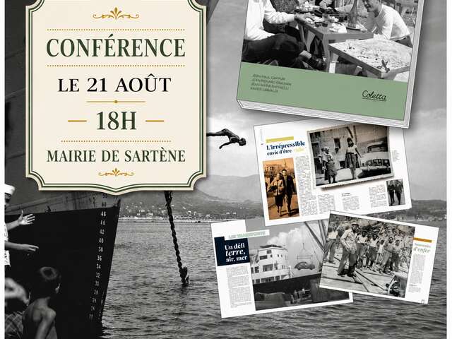 CONFERENCE, LA CORSE DES ANNEES 50