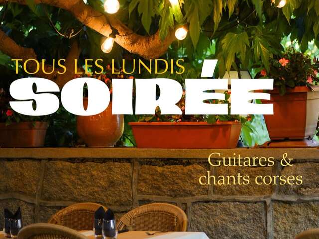 SOIREE CORSE AU RESTAURANT U SANTA MARIA
