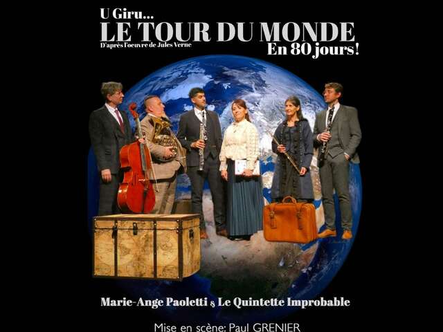Spectacle : "U Giru… Le tour du monde en 80 jours" d'après l’œuvre de Jules Verne