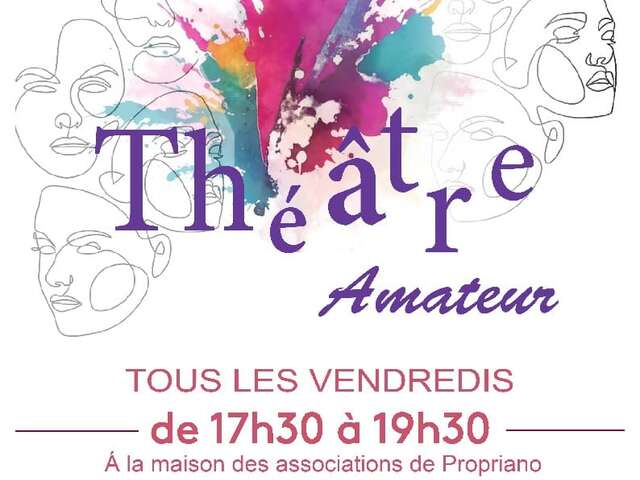 Atelier théâtre amateur à Propriano