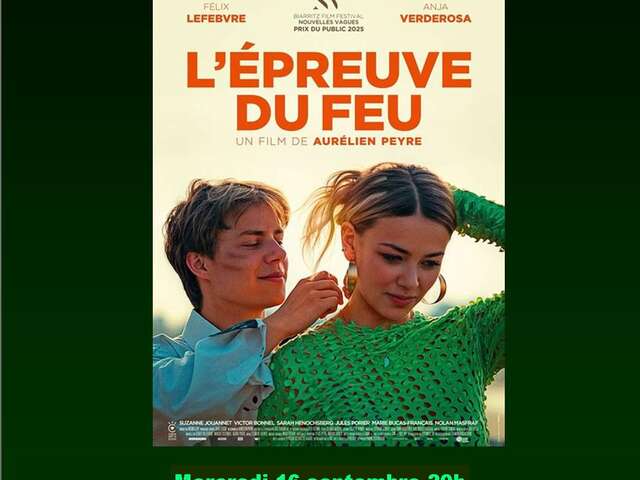 FAS’ARTE CINÉ-CLUB : PROJECTION DU FILM L’ÉPREUVE DU FEU