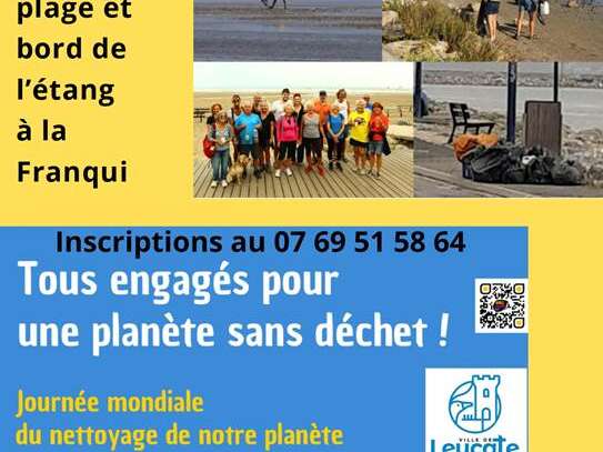 Journée nettoyage à La Franqui