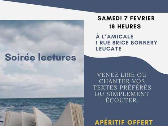 Vagabondage de mots - Soirée lectures