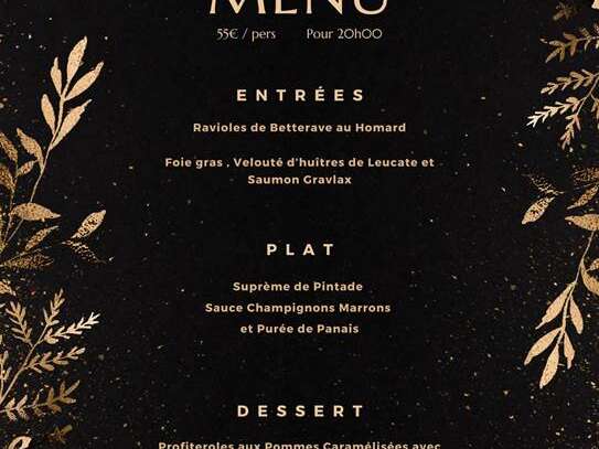 Menu de Noël au Bistro Breizh Latino