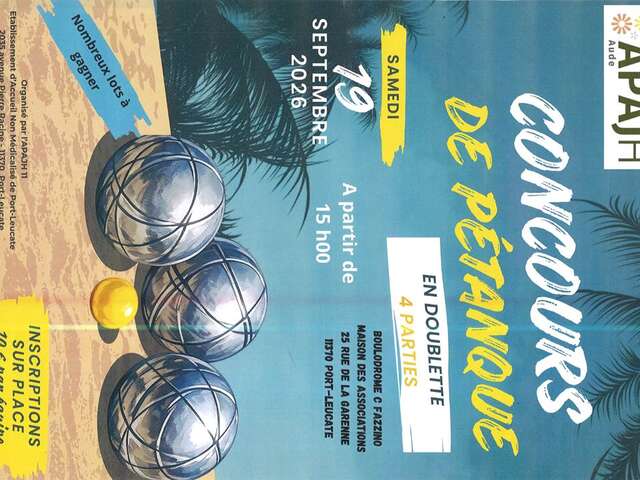 Concours de pétanque