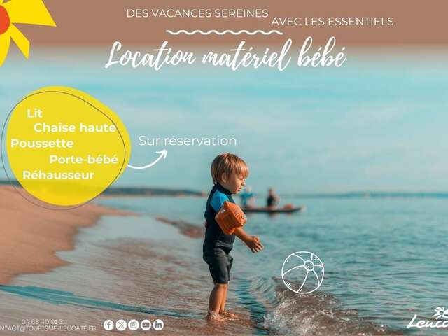 Location matériel bébé - enfant