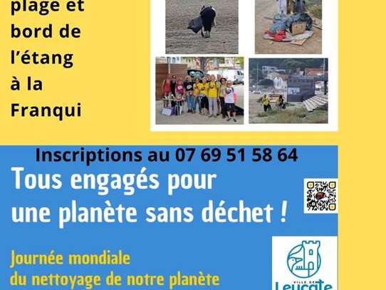 Nettoyage de La Franqui