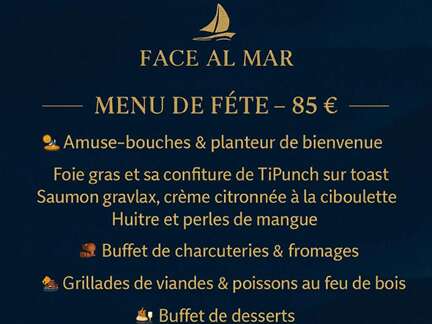 Noël et Réveillon de la St Sylvestre - Face Al Mar