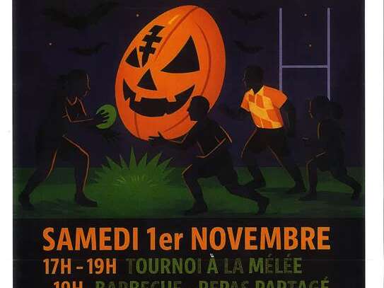 Soirée rugby à 5 speciale halloween