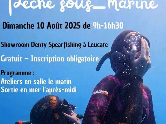 Journée prévention sécurité - Apnée et pêche sous marine