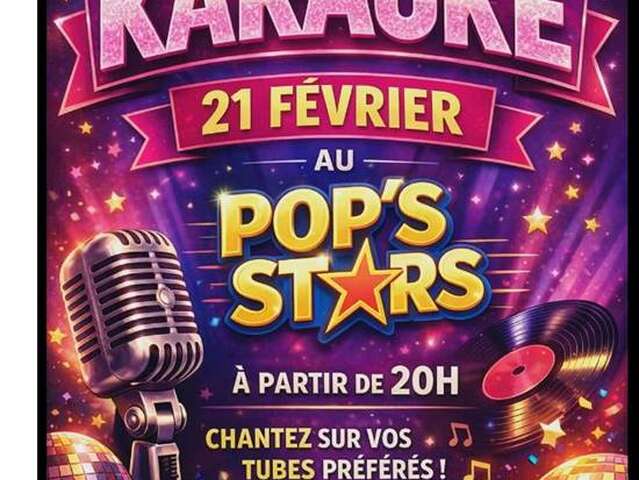 Karaoké chez Pop's Stars