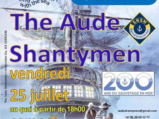 The Aude ShantyMen + Stand SNSM
