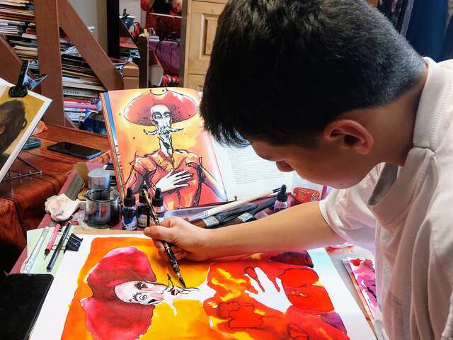 Stage de 3 jours durant les congés scolaires (Toussaint, Février, Pâques) en Arts Plastiques / Ateliers Spire Création