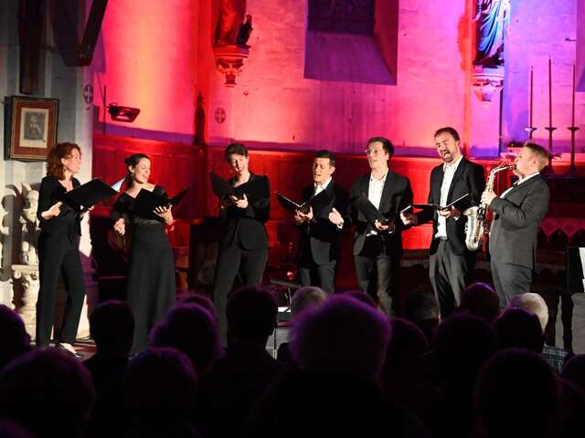Mai Musical de Meursault - Concert de l'ensemble vocal Six voix dans la nuit : "Flos Florum, regards sur le Cantique des cantiques"