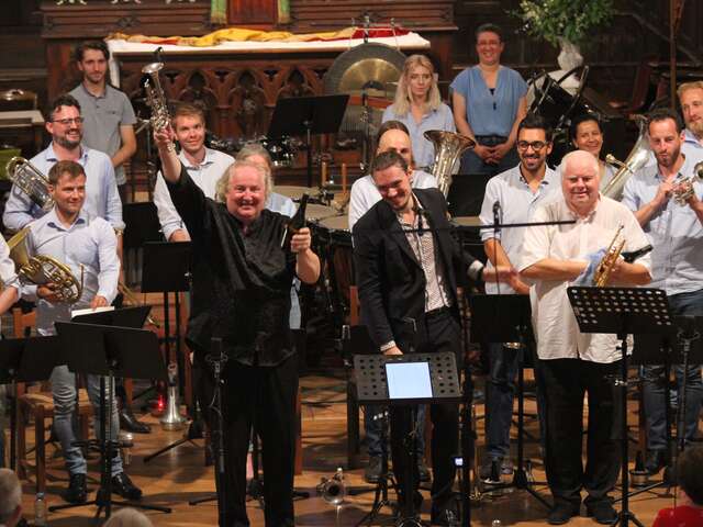 Festival de Bach à Bacchus - concert "Les cuivres modernes"  -  Kaléid Brass, Jean-Charles Dunand, direction : Prokofiev, Stravinski, Holst, Gershwin