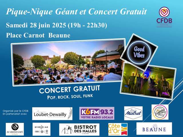 Pique-Nique Géant et Concerts Gratuits