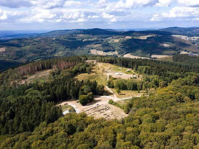 A VTT dans le Morvan