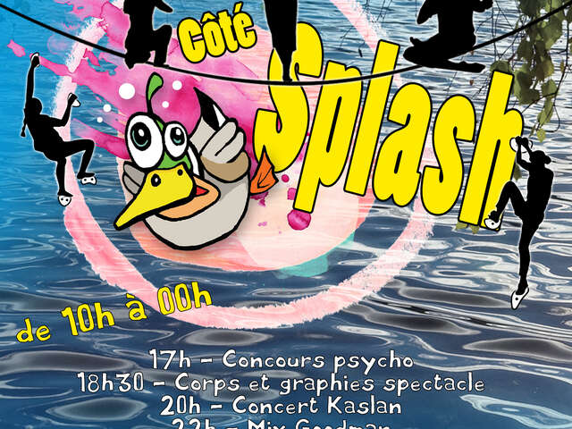 Côté Splash 2025 : évènement au lac de Nolay
