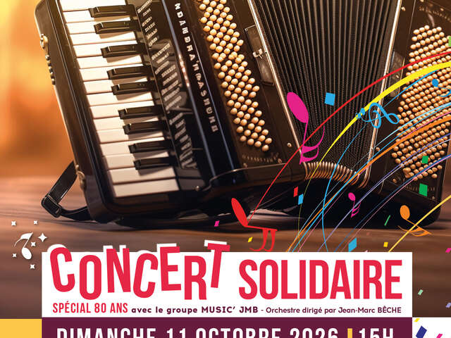 Concert solidaire spécial 80 ANS - Petits Frères des Pauvres