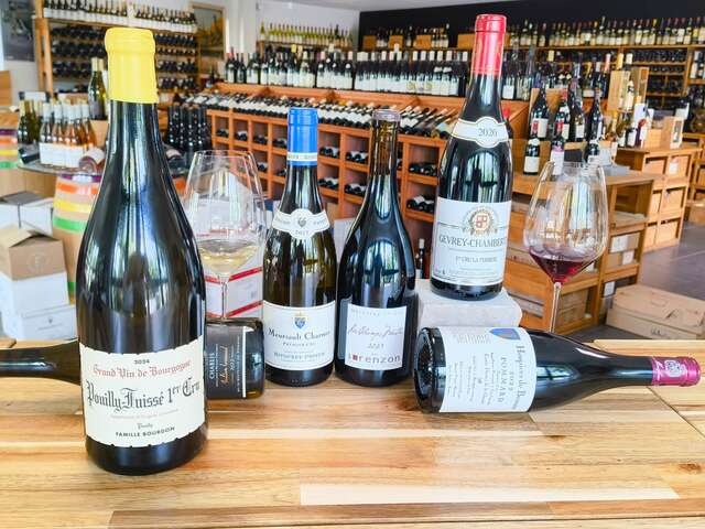 Dégustation spéciale vente des vins "Voyage en 1ers Crus - Au cœur des terroirs de Bourgogne" Millésimes à la Carte