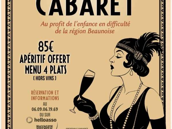 Soirée cabaret - au profit de l'enfance en difficulté de la région beaunoise