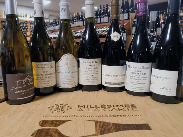 Dégustation spéciale vente des vins "Le paradis des grands vins de Bourgogne" Millésimes à la Carte