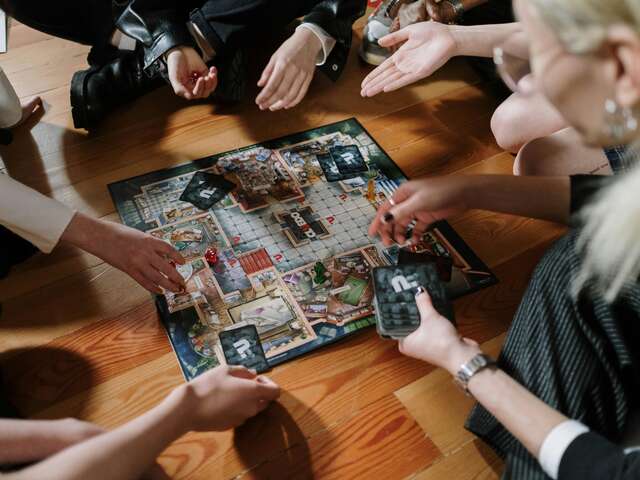Après-midi jeux de sociétés à la villa Perrusson