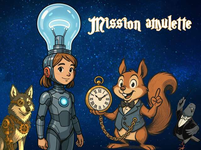 Mission amulette, Enquête-Game famille au Creusot