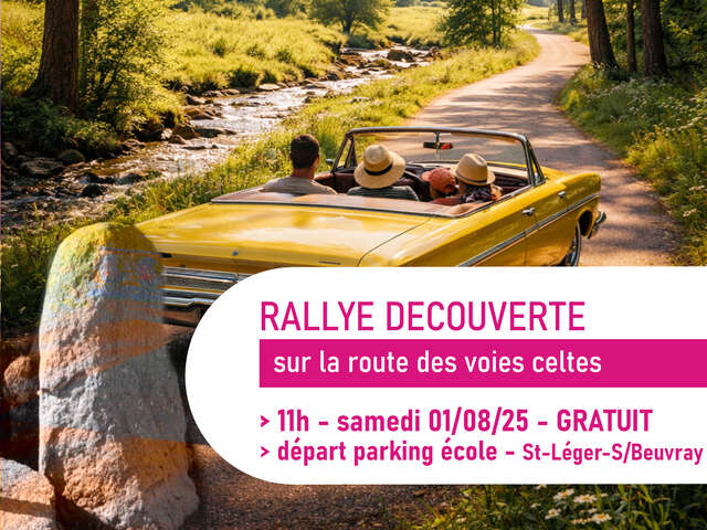 Rallye découverte, sur la route voies celtes