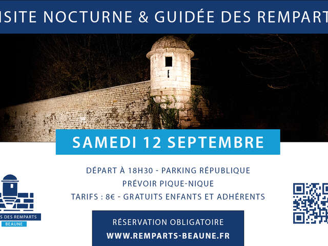 Visite guidée nocturne des remparts