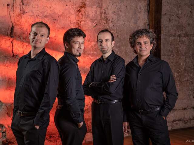 Festival de Bach à Bacchus - Concert "Double A, voyage au cœur du Tango nuevo' - Quatuor Caliente